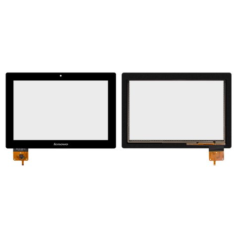Touchscreen compatible with Lenovo IdeaPad S6000, black  #MCF 101 0887 V2