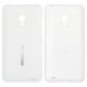 Battery Back Cover compatible with Meizu MX2, (white)