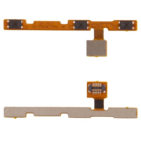 Flat Cable compatible with Huawei Honor 8, start button, with components 