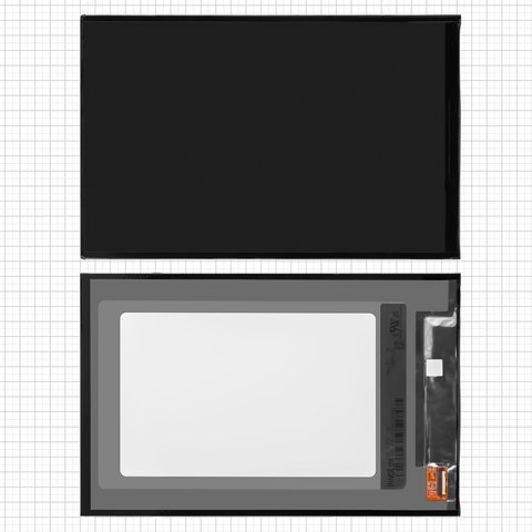 LCD compatible with China Tablet PC 7"; Nomi C070010 Corsa 7' 3G, 31 pin, without frame, 7", 1280 × 720 #N070ICE GB2 Rev.B1