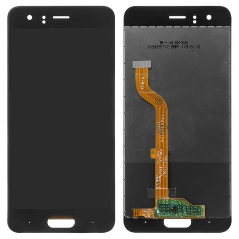 LCD compatible with Huawei Honor 9, black, type 1 , without frame, Original PRC , STF L09 STF L19 