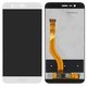 LCD compatible with Huawei Honor 8 Pro, Honor V9, (white, without frame, Original (PRC), DUK-L09/DUK-AL20)