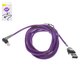 Charging Cable Baseus MVP Elbow, (USB type-A, Lightning, 200 cm, 1.5 A, dark blue) #CALMVP-E03