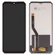 LCD compatible with Oukitel WP28S, (black, without frame, High Copy, F653327VA / FPC-Y92071 V01)