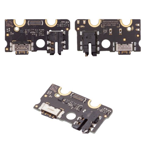 Flat Cable compatible with Xiaomi Redmi Pad Pro 12,1", charge connector, with components, Original PRC , charging board 