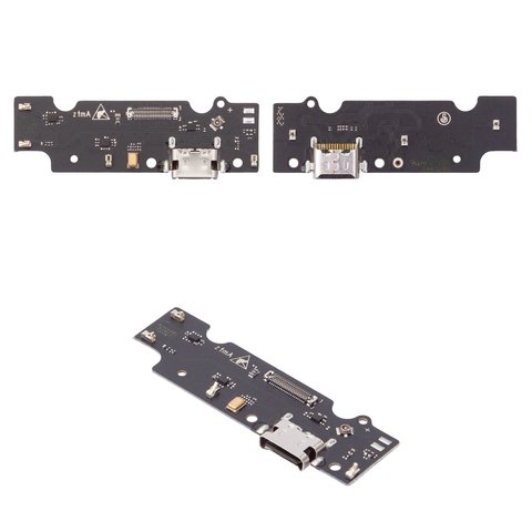 Flat Cable compatible with ZTE Nubia Music Z2353 , charge connector, with components, Original PRC , charging board 