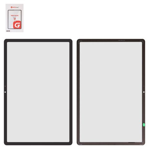 Стекло корпуса G+OCA PRO для Xiaomi Redmi Pad SE 11", с OCA пленкой, черное