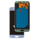 Pantalla LCD puede usarse con Samsung J530 Galaxy J5 (2017), azul claro, sin marco, High Copy, con borde ancho, (OLED)
