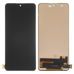 Pantalla LCD puede usarse con Xiaomi Redmi Note 10 Pro, Redmi Note 10 Pro Max, negro, sin marco, Copy, TFT , M2101K6G