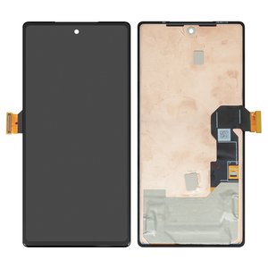 Pantalla LCD puede usarse con Google Pixel 6a, negro, sin marco, original vidrio reemplazado , GX7AS, GB62Z, G1AZG
