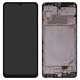 Pantalla LCD puede usarse con Samsung M325 Galaxy M32, negro, con marco, High Copy, original LCD size, (OLED)