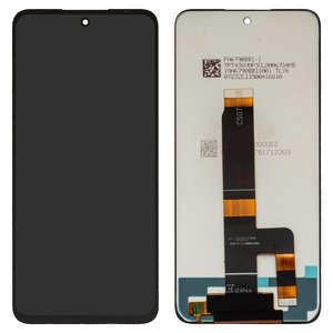 Pantalla LCD puede usarse con Xiaomi Poco M6 Pro 5G, Redmi 12, negro, sin marco, High Copy, CSOT