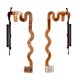 Cable flex puede usarse con Motorola Moto E14, Moto G15, Moto G24, negro, con escáner de huellas dactilares (Touch ID)