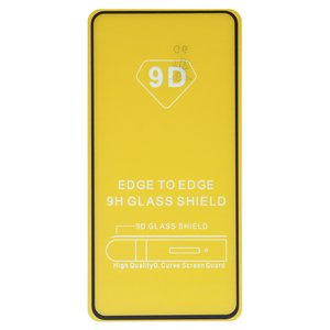 Vidrio de protección templado puede usarse con Huawei P40, Full Glue, compatible con estuche, sin embalaje, sin pañuelos , negro