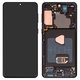 Pantalla LCD puede usarse con Samsung G996 Galaxy S21 Plus 5G, negro, con marco, original (vidrio reemplazado)