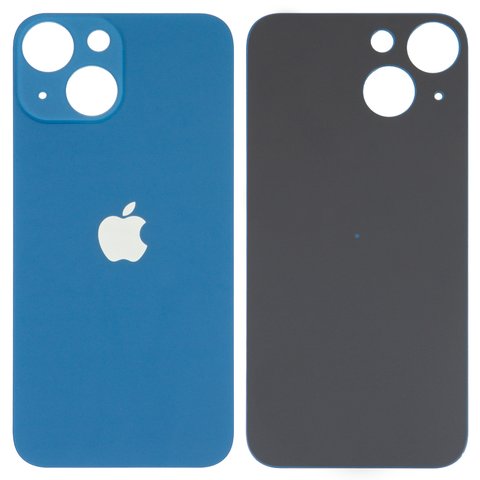 Panel trasero de carcasa puede usarse con iPhone 13 mini, azul, no es necesario desmontar la cámara, big hole