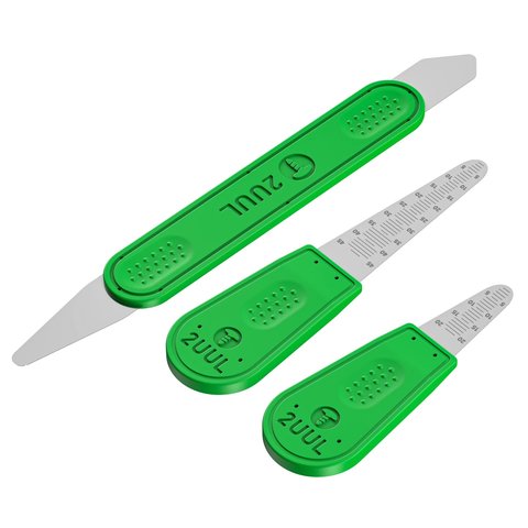 Espátula 2UUL DA89, para desensamblar dispositivos móviles, metal, 3 in 1