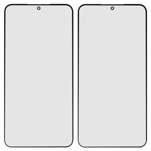 Скло корпуса для Samsung S906B Galaxy S22 Plus 5G, чорне