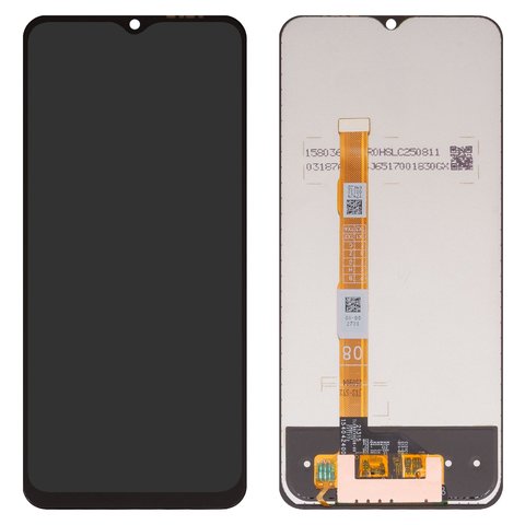 Дисплей для Vivo Y31 2021 , Y51 2020 , Y52s, Y53s, Y72 5G, черный, без рамки, High Copy