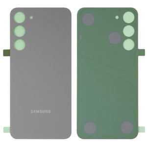 Задня панель корпуса для Samsung S916 Galaxy S23 Plus, сіра, graphite