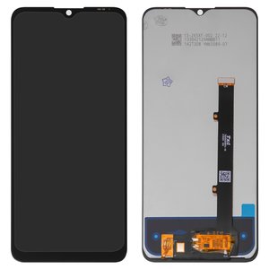 Дисплей для ZTE Blade A51 2021 , Blade A71 A7030, чорний, без рамки, High Copy, #TXDI650EBAPU 46 SKI651 B26 V0.1