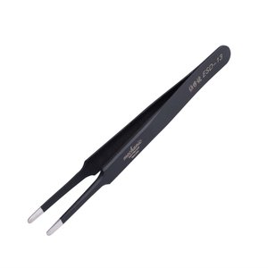 Пінцет монтажний Mechanic ESD 13, прямий, 120 мм, super precision