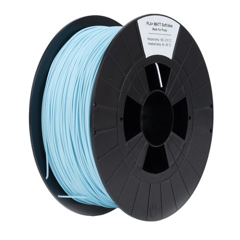 Філамент для 3D принтера PRUSA PLA+ MATT Soft blue, 1 кг