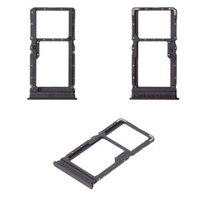 Держатель SIM карты для Xiaomi Redmi 13, черный, midnight black