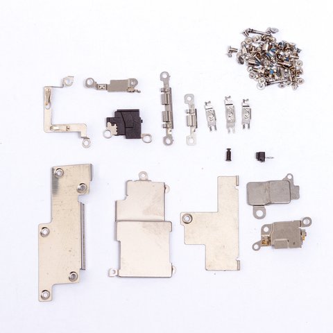 Гвинт для iPhone 12 mini, повний комплект, з фіксуючо затискними пластинами