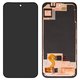 Дисплей для Google Pixel 9 Pro XL, чорний, з рамкою, Оригінал (переклеєне скло), GGX8B, GZC4K, GQ57S