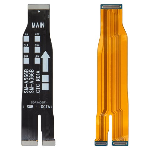 Шлейф для Samsung A366 Galaxy A36, A566 Galaxy A56, межплатный