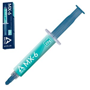 Термопаста Arctic MX 6, в шприці, 20 г, Original, 7.5 Вт м*К