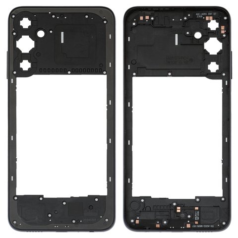 Середня частина корпусу для Samsung A057 Galaxy A05s, чорна