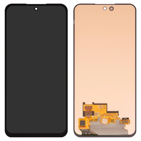 Дисплей для Samsung A366 Galaxy A36, A566 Galaxy A56, черный, без рамки, High Copy, OLED 