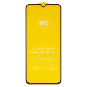 Защитное стекло для Xiaomi Poco C61, Redmi A3, Redmi A3x, совместимо с чехлом, Full Glue, без упаковки , черный