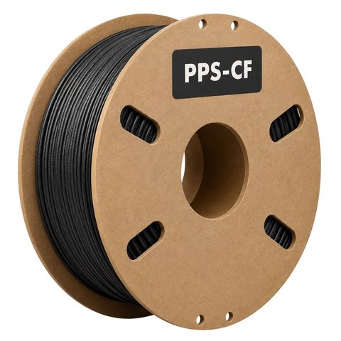 Філамент для 3D принтера eSUN PPS CF Black, 0,75 кг