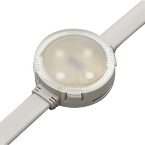 Juego de módulos LED redondos (todo color, 4 diodos SMD3535, 40 mm, IP68, 20 uds.) Juego de módulos LED redondos (todo color, 4 diodos SMD3535, 40 mm, IP68, 20 uds.)